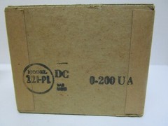 Vtg GEO FINDER Above All Metal Detector Sensitivity Battery Meter 221PL 0-200 uA