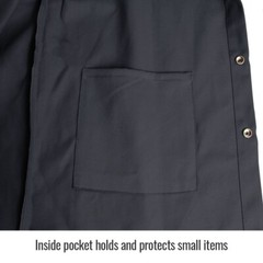 Revco Black Stallion 9oz Black FR Cotton Welding Jacket (2XL) (FBK9-30C)