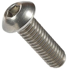 Qty 25 M8-1.25 x 16MM Button Head Socket Cap Screws 304 Stainless Steel ISO 7380