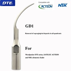 Newtron Handpiece Acteon Satelec Ultrasonic Piezo Tip #1 H3 1S GD1 Scaling Perio