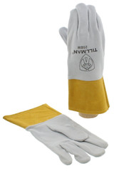 Tillman 25BM Pearl Deerskin Split Leather TIG Protective Welding Gloves 4″ Cuff