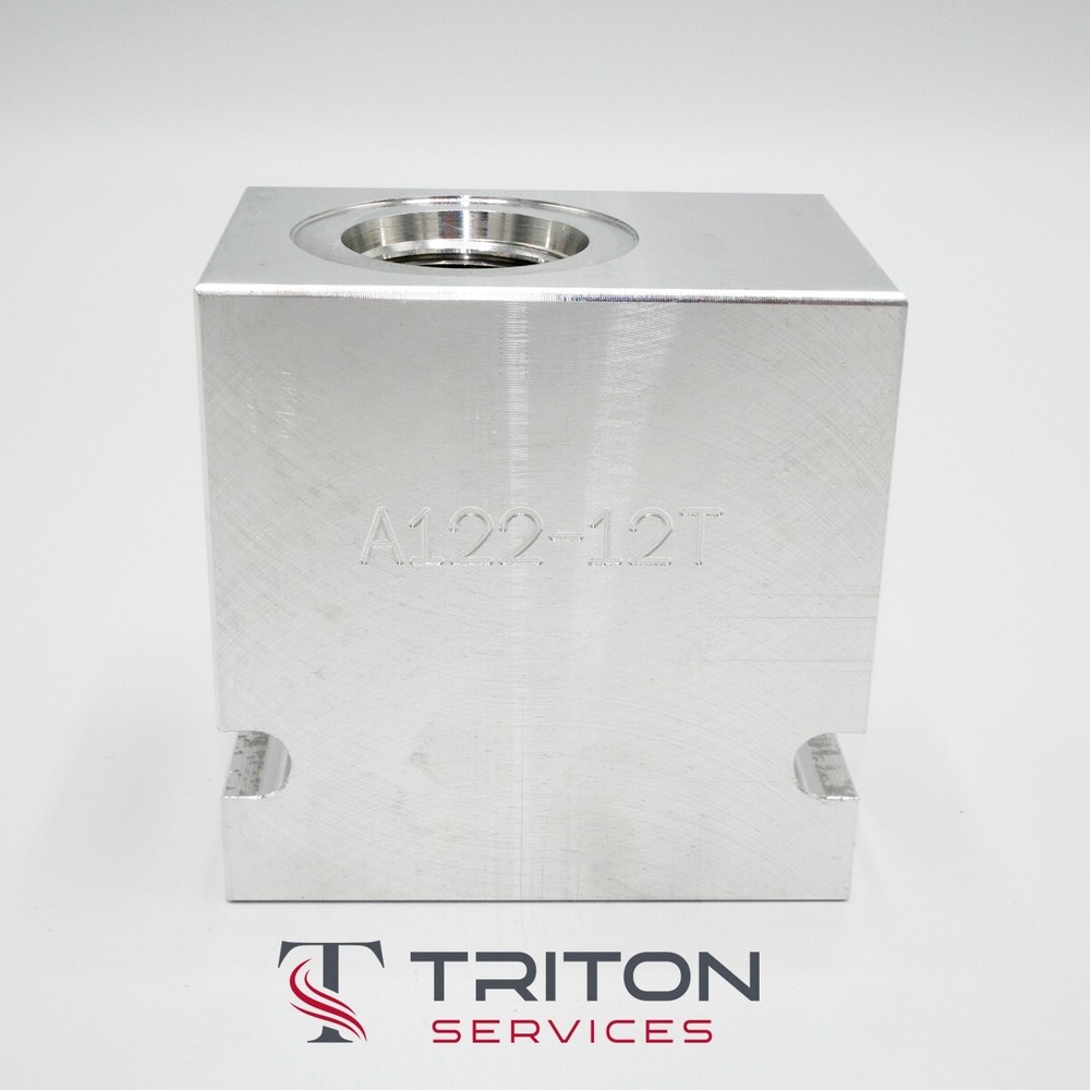 A122-12T, aluminum body, C12-2 cavity, -12 SAE ports