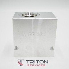 A122-12T, aluminum body, C12-2 cavity, -12 SAE ports