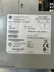 Allen-Bradley 1769-L32E SER A CompactLogix 750KB Enet Controller FW 1.15