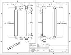 Bobcat Models 444M, 500, 600, 610, 611 Hyd Lift Cylinder Kit – Aftermarket