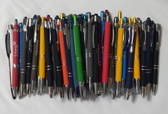 100 Misprint METAL Click Pens Bulk Wholesale MULTICOLOR Premium Pen Lot