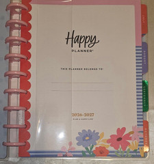 2026/2027 Happy Planner Color Beat Stripes Classic Horizontal Planner (7″ x 9″)