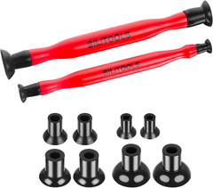 2PCS Valve Lapping Kit with 8 Suction Plates 4 Size, Valve Grinding Tool for Eng