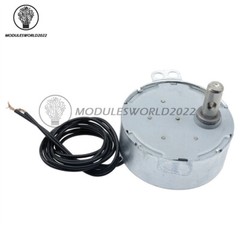 TYC-50 AC12V/110V/220V Synchronous Motor 2.5/3/5/6RPM 4W 50/60Hz For Microwave