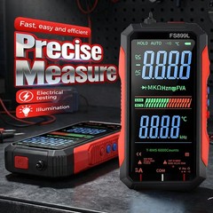 Digital Multimeter Tester Auto-Ranging TRMS 6000 Counts Voltmeter Colour Display