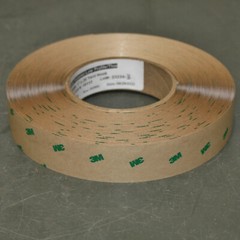 (4) 3M Reclosable Fastener Hook Tape SJ3506, 1″ x 25yds / 75ft, Thin S001 White