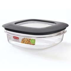 Rubbermaid Premier 20-Piece Lids Food Storage Containers BPA Free Crystal Clear
