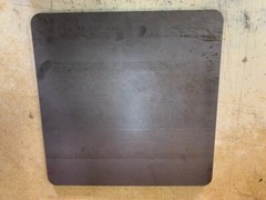 3/8″ Steel Plate, 3/8″ x 16″ x 16″, A36 Steel