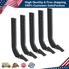 5Pack Box Blade 18” Ripper Shank 3 Hole Box Scraper Shank with 4 Holes Plowing