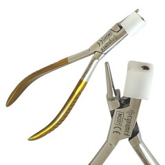 NEW PREMIUM GRADE FRAME BENDING ! ROUND METAL FLAT NYLON OPTICIAN OPTICAL PLIER