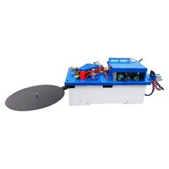 110V Automatic Wood Plate Edge Banding Machine Double-sided Trimming&Gluing