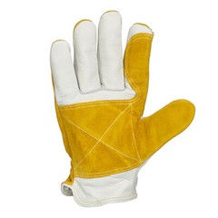 Tillman 1464 Top Grain Cowhide Split Palm Leather Drivers Protective Work Gloves