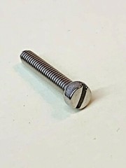 5-40 X 3/4 Slotted Fillister Narrow head screw STAINLESS .205 #5 5/40 (50/pack)