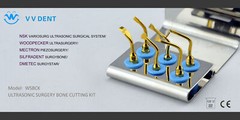 6pc/set Dental Ultrasonic Scaler Piezo Surgery Tips Sinus lifting Implant U693