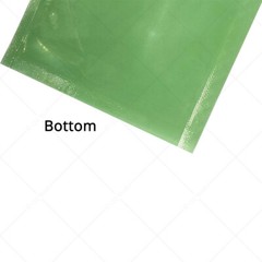 Assorted Sizes & Colors Glossy Flat-Lying Plastic Mylar Zip Lock Pouch Bag