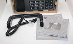 Motorola ML1000 4-Line Corded Business Phone Base Station Black Digital Box