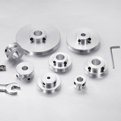 Single Groove Pulley 20mm Fixed Bore 50mm Outer Diameter for 6mm Belt