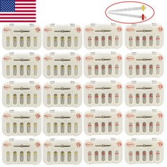 5-100 Boxes Dental Fiber Post Resin Post Screw Thread Quartz 5-Drills HKD