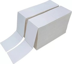 6000 LABELS 4×6 Fanfold Direct Thermal Shipping Labels ZEBRA/UPS