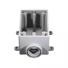 .75 In. 1-Gang 22.5 Cu. In. PVC FSE Three Quarters Box Conduit Fitting for Cante