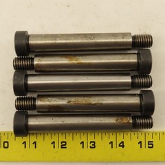 5/8″ Shoulder Dia. X 3-1/2″ Length 1/2″-13 Socket Head Shoulder Bolt Lot Of 5