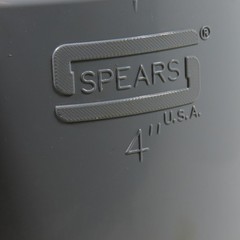 Spears 4″ Slip x Slip CPVC Sch 80 Pipe Elbow 90°