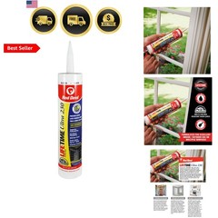 Lifetime Ultra 230 Elastomeric Acrylic Latex Sealant, 10.1 oz,