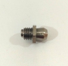 Straight Grease Fitting Zerk 1/4-28 UNF Thread Steel (100 Pieces) 1/4in -28