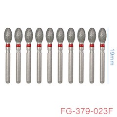 Dental Burs Diamond FG High Speed Round End Taper Ball Football Cylinder Coarse