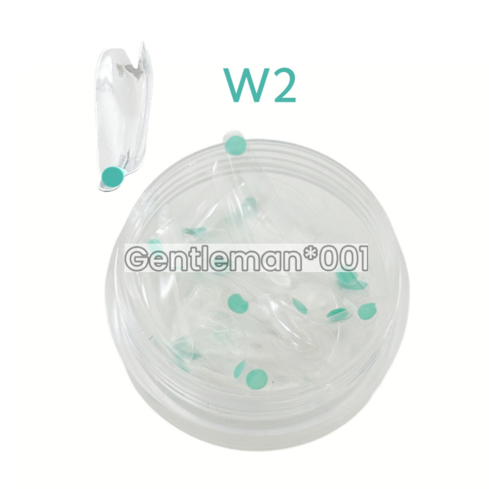 Dental Anterior Distal Matrix Clear BT Matrice Maxillary Matrices Contoured W2