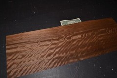 Smoked Anigre Wood Veneer Sheets 10 x 31 inches1/42nd thick 7718-39