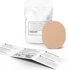 SIMPATCH Universal Adhesive Patch (25-Pack) – 25 Count (Pack of 1), Beige