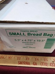 Panera Bread Bags 5.5″x 4.75″ x 19.5″ Clear, 1000/Case