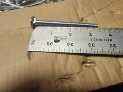 Box of 500 pcs Brighton Best A307 Grade A Carriage 5/16-18 x 3-1/2” Long