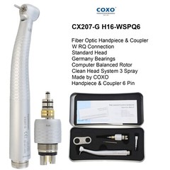 COXO Dental Fiber Optic Handpiece High Speed Turbine For Kavo NSK Sirona Coupler