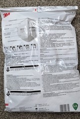 3M KN95 Respirator Face Mask White (9501) 50 Pack Construction Safety ( Expired)