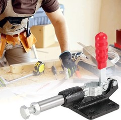 Utoolmart Adjustable Toggle Clamp, Push Pull Action, 851 Lbs Capacity, High C…