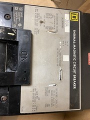 SQUARE D CAT NO: LAL36300MB THERMAL MAGNETIC CIRCUIT BREAKER 400A 600VAC 250VDC