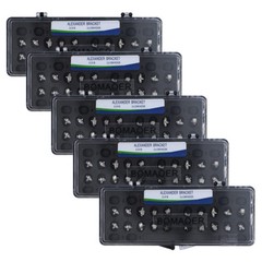 20×Dental Orthodontic Alexander Bracket Braces Roth 018 3-4-5 Hooks 20PCS/Kit