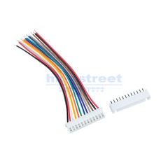JST XH2.54mm 12 Pin 10/20/30cm Wire Cable Connector Male Female Plug Socket Lot