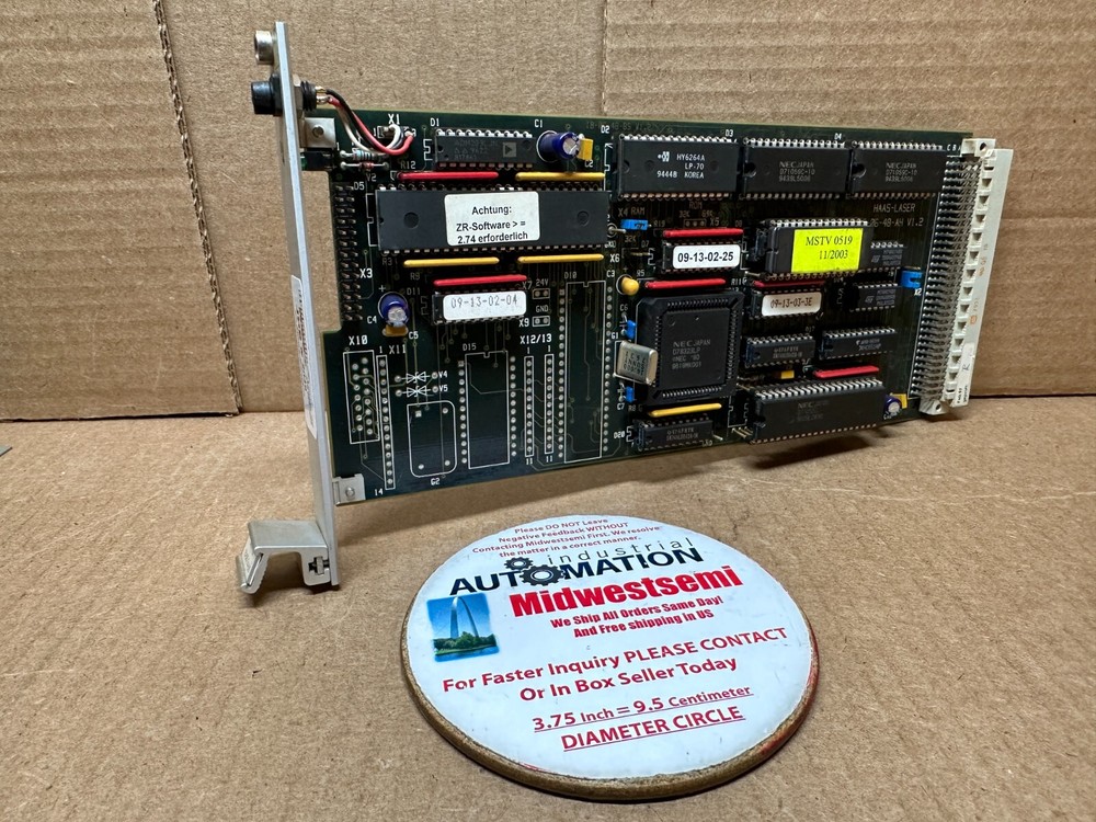 HAAS-LASER MSTV2 18-06-74-00 | 18-06-48-AH V1.2 CONTROLLER BOARD ID: M231165