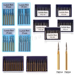 Dental Surgical/ Carbide Burs for High Speed Handpiece Round Cone Bur Diamond FG