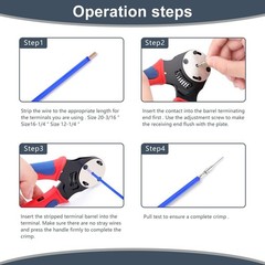 Connector Kit + Crimper Tool – 504 Pcs