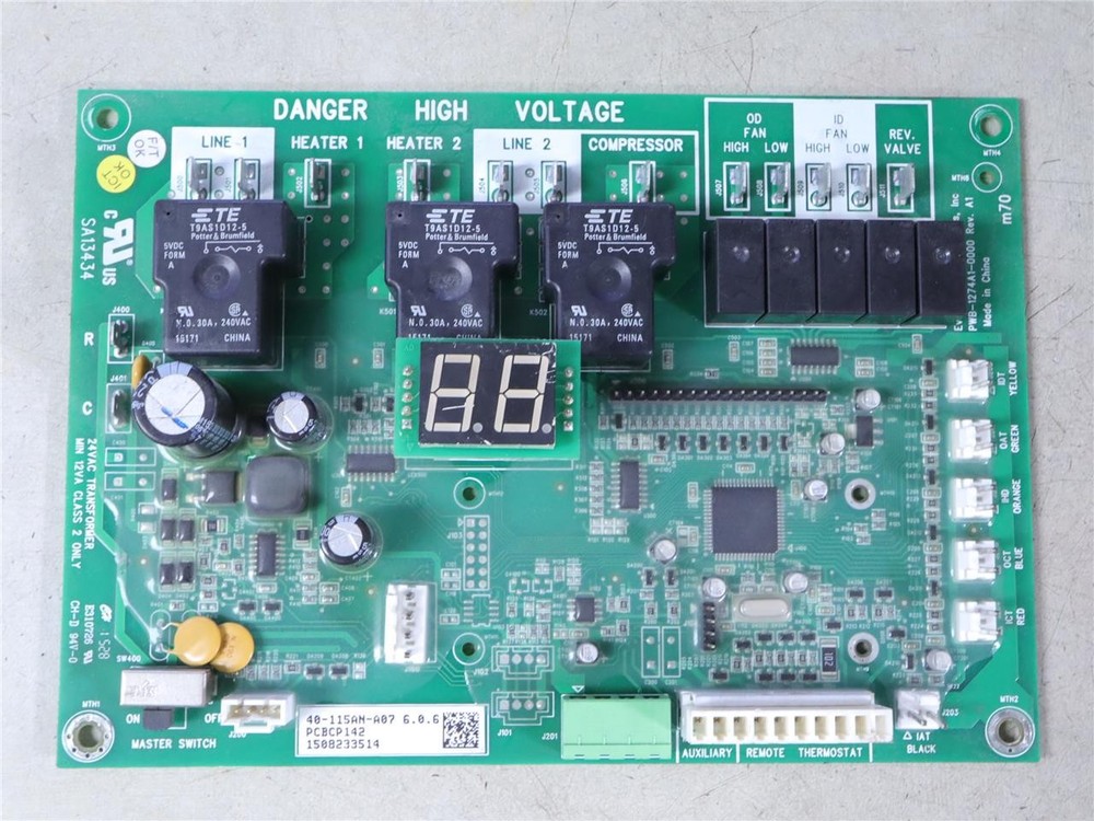PWB-1274A1-0000 AMANA 40-115AN-A07 GOODMAN PTAC PCBCP142 Control Circuit Board