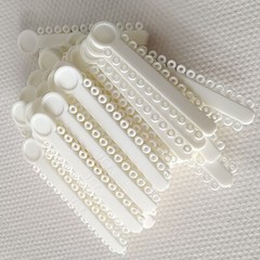 1 Bag Dental Orthodontic Ligature Ties Elastic Rubber Bands 35 Colors 1008 Pcs